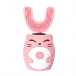 Nutikas hambahari Laetav pehme veekindel pikk kasutusiga T&ouml;&ouml;j&otilde;udu s&auml;&auml;stev suupuhastust&ouml;&ouml;riist Silikoonist U-kujuline laste hambahari majapidamises L sinine