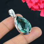 Akvamariin V&auml;&auml;riskivi Ripats Massiivne 925 Sterlingh&otilde;be Ripats Ehted Kingitus Unisexile