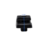 Must p&auml;ikesevisir Mercedes W124, W201, W123, W126 jaoks