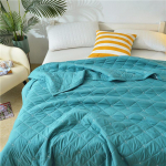 Kevadsuvi &otilde;huke tekk Pehme Nahas&otilde;bralik puuvillane tekk Tr&uuml;kised Tepitud tekid Lastevoodi kaheinimesevoodi Kodukaunistus 150*200cm