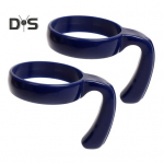 2 tk trumli k&auml;epideme kinnitus Ergonoomilise k&auml;epidemega libisemisvastased autotopsihoidjad BPA-vabad reisikruusi k&auml;epidemed 20/32 untsi trumlitopsi tarvikute jaoks 30oz taevasinine v&auml;rv