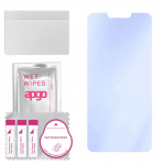 apgo Ultra-Clear 9H Hybrid protective glass compatible with Realme 2, flexible nano glass, great replacement for tempered glass, scratch-resistant, fu