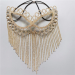 Mood Uus Rhinestone T&auml;isn&auml;omask J&otilde;ulud Ballikleit Pidulik Tuttidega Mask Tarvikud