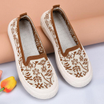 Naiste suvised vabaaja lamedad jalan&otilde;ud hingavad silmkoelised v&otilde;rkkangas tossud Moodsad libisemiskindlad kerged jalutusjalatsid, &uuml;mara varbaga jalatsid naistele 35 tumepruun v&auml;rv