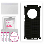 apgo Protective Skin Sticker for the back+sides compatible with Honor Magic4 Pro, Full Wrap Film, Foil, Vinyl - Pattern Matrix