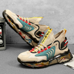 Meeste Flyknit v&otilde;rgust hingav kummist pehme tald vabaaja suured meeste jalan&otilde;ud v&auml;litingimustes kasutatavad jooksujalatsid 38 must