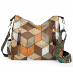 Naiste kott Pehmest nahast mitme taskuga Crossbody kott Vintage &otilde;lakott