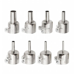 Kuumutusp&uuml;stolite d&uuml;&uuml;sid, 8 tk/komplekt kuumutusp&uuml;stolite d&uuml;&uuml;side komplektid 3 mm, 4 mm, 5 mm, 6 mm, 7 mm, 8 mm, 10 mm, 12 mm roostevabast terasest suuotsiku remondiosa