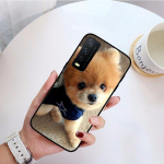 armas Pommeri koer Telefoni kate For vivo Y31 Y30 Y33S Y11S Y12S Y17 Y20 Y20S Y21 Y21S Y1S Y53S Y15 Y19 Y91C V23 5G &uuml;mbrised coque VIVO Y1S