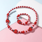 1 komplekt Armsad t&uuml;drukute kingitused Lastele Printsess Aksessuaarid Akr&uuml;&uuml;lhelmed Lilled Kaelakee K&auml;ev&otilde;ru DIY Helmed K&auml;ev&otilde;ru komplekt