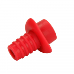 1 tk M&uuml;ts Silikoonist vaakumpudeli korgiga lik&ouml;&ouml;ri veini stopppudel punane