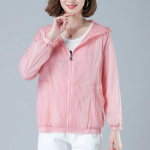 Daisy p&auml;ikesekaitsetooted naiste UV-kaitse, pikkade varrukatega suvine hingav kapuutsiga &otilde;huke mantel naistele XXXL