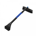 Auto J&auml;&auml;kraabits Luuaga, 2 &uuml;hes Auto J&auml;&auml;kraabits ja Lumihari, 360&deg; P&ouml;&ouml;rlev Harjapea, Libisemiskindel Vahust K&auml;epide, Autodele, Veoautodele, Maasturitele, Tuuleklaasile 24*7*64cm oranž