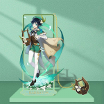 Animem&auml;ng Genshin Impact Cosplay Metal J&auml;rjehoidja Loominguline &Otilde;&otilde;nes raamatulehe marker Kirjatarbed Koolitarbed Aksessuaarid Kingitus