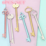 Geelpliiats 0,5mm loominguline v&otilde;ti kuju koolikontor kirjutamine kirjatarbed &otilde;pilase kingitus 6tk 1PCS