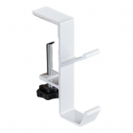 Lauakinnitusega kotihoidja seljakoti riidepuu konks Tugev koormust kandev roostekindel Lihtne paigaldus Mitmek&uuml;lgne kasutatav k&otilde;rvaklappide hoidikott