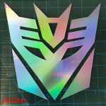 Peegeldavad trafod Mootorautode dekoratiivkleebis V&auml;rviline jalgratas Mootorratas Mootorratta esikleebised Dekoratiivkleebis 13x13cm