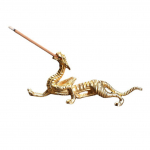 Loominguline draakoni viirukipulgahoidja Vintage sandlipuidust aluse sisekujundus