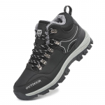 Talvised puuvillased kingad Lumesaapad Meeste Spordijalatsid Naiste Martini Saapad &Uuml;lisoojad Matkajalatsid Palus samet Soojad karvased tossud Veekindlad matkajalatsid 38 must