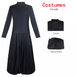 Anime Jujutsu Kaisen Geto Suguru Cosplay kost&uuml;&uuml;mivorm Geto Suguru Sinine koolivorm Halloweeni meeste kost&uuml;&uuml;mid Bpys XS must