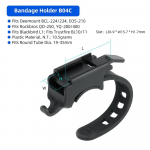 MTB esitulede adapteri lambi kronsteini lambihoidja Rockbros QD-250 YQ200/400 Blackbird L1 jalgrattale Bandage Holder B04C