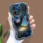 Armas koomiksimustriga kreemja tekstuuriga korpus, lainelise servaga pehme silikoonkaanega telefoni&uuml;mbris Xiaomi Redmi jaoks Redmi Note 10 Pro Max puhas