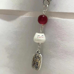 Armsad Kawaii Lucky Money Cat telefoni amuletid helmestega v&otilde;tmehoidja naisele koti ripats, CD-kaamera kaunistus