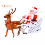 J&otilde;uluvana muusikaline nukk J&otilde;uluvana roniv redeli helmed rippuvad kaunistused elektrilised lastem&auml;nguasjad j&otilde;ulupuu pulmapeoks C