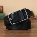 Roostevabast terasest pandlaga rihm Meeste nahast paksendatud l&auml;ikiv esimene kiht veisenahast vintage vabaaja, noorte teksarihm 100cm