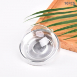 10 tk l&auml;bipaistvast plastikust koogikarbid munakollase kuu koogikonteinerite kandikud pulmakommide kinkekarbid s&uuml;nnip&auml;evaks j&otilde;ulupeo kaunistamiseks h&otilde;be