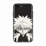 Must &uuml;mbris Xiaomi Redmi 13C Note 9 iPhone XR 7 8 14 15 11 12 13 X XS Pro Max Samsung A25 S23 S24 FE Ultra Plus HUNTER x HUNTER jaoks iPhone 6 kuristik