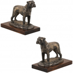 Bullmastiff - dog statue, figurine for office, trophy for dog show by Art-Dog brand