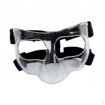 Korvpallimask n&auml;okaitse katkise nina jalgpalli jaoks Clear Clear Sticker