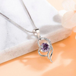 Uus 925 Sterling h&otilde;bedane naiste kaelakee, moodne mahlane ja kvaliteetne kristallist tsirkoonist s&uuml;dameripats, rangluu kett, ehe kingitus