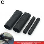 Universaalne mootorratta juhtraua k&auml;epide pidur Sidurid kummist kate varrukas Silikoonist k&auml;epide Prot R8U4 Black-1set