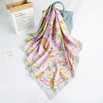 90CM Neli Aastaaega Ruudukujuline Suur Ruudukujuline Sall Luksuslik Dekoratiivne S&auml;rk Professionaalne Peapael Juuksepael P&auml;ikesekaitse Peapael 90*90cm