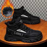 Uued 2024. aasta s&uuml;gis- ja suvised meeste k&otilde;rge &uuml;laosaga sametkingad t&ouml;&ouml;- ja vabaajar&otilde;ivasteks, trendikad Martini saapad. Soe puuvillane vooder. 43 must