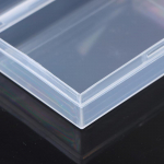 Plastikust kasti m&auml;ngukaartide konteiner Pp hoiu&uuml;mbris pakkimine pokkerikarp Transparent