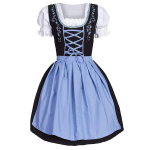 Saksa &otilde;lle suures suuruses naiste Dirndl kleit Oktoberfest Colker kost&uuml;&uuml;mid XXXL