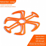 Bicycle Helmet Liner Motorcycle Electric Battery Car Silicone Anti-Pressure Breathable Cycling Riding Equipment must