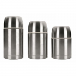 Ibili 753906 Bouteille Isotherme pour aliments solides Inox 12 x 12 x 18 cm