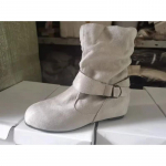 H&uuml;ppav seemisnahast tallaga saabas Samm Naiste Ladina-tantsusaapad Salsa king Pikk soojendus-line kingad West Coast Swing tantsusaapad 41