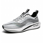 Hingavad sportlikud jooksutossud, meeste mugavad meeste vabaajajalatsid 2024. aasta meeste tossud, trendimood 36 valge