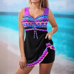 Uus seksikas &uuml;hes t&uuml;kis k&otilde;rge v&ouml;&ouml;kohaga naiste ujumistrikoo &otilde;huke ja konservatiivne suures suuruses ujumistrikoo Beach Seaside ujumisriided bikiinid S