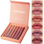 Vedela huulepulga komplekt Ultra Matte Velvet veekindel kauakestev huulel&auml;ige Nude Makeup Cosmetic Kit B 6PCS