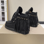 Moodsad naiste saapad Tupsudega Vulkaniseeritud kingad Retro saapad Moodsad naiste kingad Platvormiga pahkluusaapad Suede Botas De Mujer 43 must
