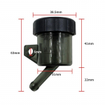 Modifitseeritud &uuml;lemine pump suure t&ouml;&ouml;mahuga otset&otilde;ukev&auml;rviga pooll&auml;bipaistev &otilde;litops piduripump, &otilde;lipott mootorratta teisendustarvikud