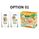 Rose & Bruno Mars 'Apt' Soju klaasikomplekt | K-joomism&auml;ngu p&otilde;hitarvikud OPTION1