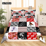 Lammaste tekikott King Queen suuruses Armas taluloomade voodipesukomplekt lastele, teismelistele, t&auml;iskasvanutele Valge kits 2/3 tk Tekikott Padjap&uuml;&uuml;r EU single(135x200cm)