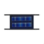 Equine Stall Barrier for Barns And Cattle 150 X 48 Cm Secure Horses in Stalls punane